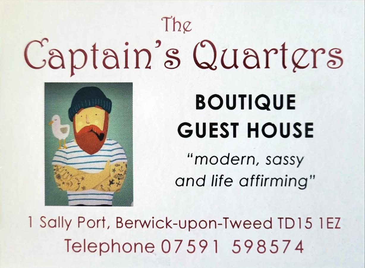 The Captains Quarters Hotell Berwick Upon Tweed Eksteriør bilde